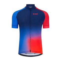 Damska koszulka kolarska z krótkim rękawem – Jekyll One. Czerwone koszulki damskie KEADA SPORTS, xl, bez wzorów, bez kołnierzyka, bez ramiączek. Za 332.00 zł.