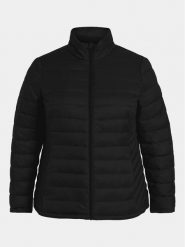 Vila Kurtka przejściowa 14087830 Czarny Regular Fit. Czarne kurtki damskie Vila, bez wzorów, z syntetyku, bez kaptura. Za 169.99 zł.