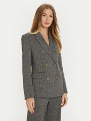 ViCOLO Marynarka TS0511 Szary Regular Fit. Szare marynarki i żakiety damskie ViCOLO, s, bez wzorów, z syntetyku. Za 429.99 zł.