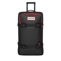 Walizka duża Hunter. Czarne walizki Hunter, bez wzorów, duże. Za 499.99 zł.