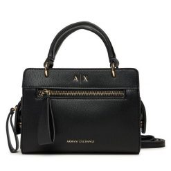 Torebka Armani Exchange. Czarne torebki klasyczne damskie Armani Exchange, bez dodatków. Za 619.99 zł.