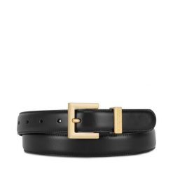 Pasek Damski GINO ROSSI. Czarne paski damskie Gino Rossi, bez wzorów. Za 129.99 zł.