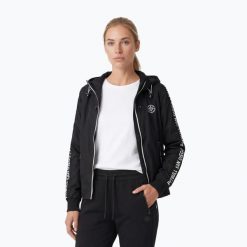 Kurtka damska Pitbull Aaricia Stripes Nylon Hooded. Czarne kurtki damskie PITBULL, xs, bez wzorów, z materiału, bez kaptura. Za 189.99 zł.