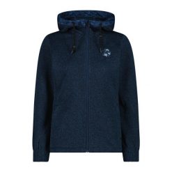 Damska techniczna bluza z kapturem CMP. Niebieskie bluzy damskie CMP, bez wzorów, z kapturem. Za 346.00 zł.