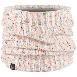 Komin an szyję - bandana BUFF knitted & fleece neckwarmer kim. Żółte kominy damskie Buff, bez wzorów. Za 161.50 zł.