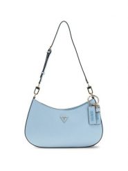 Guess Torebka 175657 Niebieski. Niebieskie listonoszki damskie Guess, z aplikacjami, bez dodatków. Za 609.99 zł.