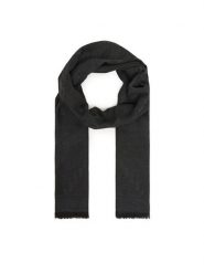 Guess Szal AM9567 POL03 Czarny. Czarne szaliki damskie Guess, z aplikacjami. Za 159.99 zł.