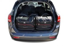 Torby Do Bagażnika Kia Cee'D Kombi 2012-2018 5Szt Kjust. Czarne torby podróżne KJUST, bez wzorów, z kauczuku. Za 1,520.00 zł.