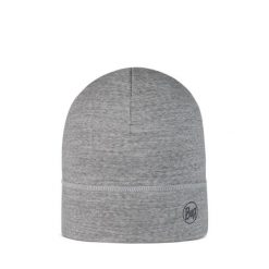 Czapka wełniana Buff Lightweight Merino Wool Hat. Szare czapki damskie Buff, bez wzorów, z wełny. Za 90.22 zł.