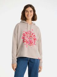 LIEBLINGSSTÜCK Bluza "Izzy" w kolorze beżowym rozmiar: L. Brązowe bluzy damskie LIEBLINGSSTÜCK, l, bez wzorów, z kapturem. Za 276.71 zł.