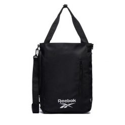 Torebka Reebok. Czarne torebki klasyczne damskie Reebok, bez dodatków. Za 159.99 zł.