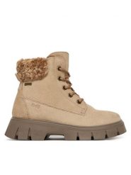 Primigi Trapery GORE-TEX 8870511 S Beżowy. Brązowe kozaki dziewczęce Primigi, bez wzorów, z gore-texu, bez obcasa, bez zapięcia. Za 489.99 zł.