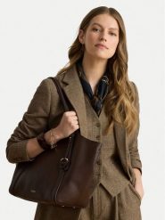 LAUREN RALPH LAUREN Torebka 431P18709005 Brązowy ciemny. Brązowe shopper bag Lauren Ralph Lauren, bez wzorów, ze skóry, bez dodatków. Za 2,199.00 zł.