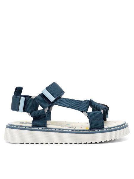 Disney Classics Sandały SS23_090DCLS-B Niebieski. Niebieskie sandały dziewczęce Disney Classics, z materiału, bez obcasa, bez zapięcia. Za 87.99 zł.