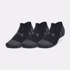 Skarpety Under Armour UA Performance Tech 3-Pack No Show. Czarne skarpetki damskie Under Armour, bez wzorów. Za 49.99 zł.