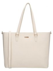 Charm Shopper bag w kolorze kremowym - 45 x 31 x 13 cm rozmiar: onesize. Brązowe shopper bag Charm, bez wzorów, z materiału, na ramię, bez dodatków. Za 152.99 zł.