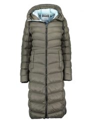 Canadian Peak Płaszcz zimowy "Berangereak" w kolorze khaki rozmiar: XL. Brązowe płaszcze damskie Canadian Peak, na zimę, xl, bez wzorów, z puchu, bez kaptura. Za 322.14 zł.