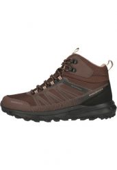 Damskie buty trekkingowe Endurance Ferill. Brązowe obuwie trekkingowe damskie Endurance, z materiału, bez zapięcia. Za 294.50 zł.