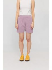 MAZINE Szorty dresowe "Natural Dye" w kolorze fiołkowym rozmiar: XL. Różowe szorty damskie MAZINE, bez wzorów, z bawełny. Za 114.17 zł.