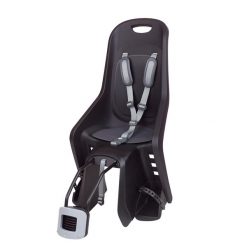 Fotelik Rowerowy Na Tylną Ramę Bubbly. Czarne foteliki rowerowe POLISPORT. Za 339.95 zł.