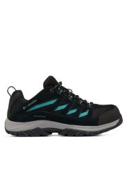 Columbia Trekkingi Crestwood Waterproof 2099881 Czarny. Czarne obuwie sportowe damskie Columbia, z materiału, bez zapięcia. Za 269.00 zł.