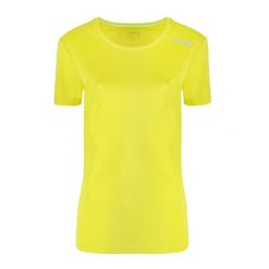 Koszulka damska DIADORA L. SS CORE TEE. Żółte koszulki sportowe damskie Diadora, l, bez wzorów, bez ramiączek. Za 29.99 zł.