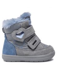 Primigi Śniegowce 6850511 M GORE-TEX Szary. Szare kozaki dziewczęce Primigi, bez wzorów, z gore-texu, bez obcasa, bez zapięcia. Za 369.99 zł.