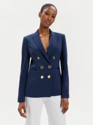 Pinko Marynarka Alexia Giacca . 100256 A1L3 Granatowy Regular Fit. Niebieskie marynarki i żakiety damskie Pinko, l, bez wzorów, z syntetyku. Za 1,029.00 zł.