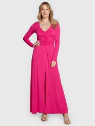 Blugirl Blumarine Sukienka wieczorowa RA3065-J6634 Różowy Slim Fit. Czerwone sukienki damskie Blugirl Blumarine, bez wzorów, z syntetyku, wizytowe, bez ramiączek. Za 1,009.00 zł.