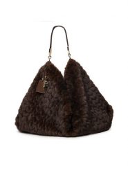 Liu Jo Torebka AF6194 E1168 Brązowy ciemny. Brązowe shopper bag Liu Jo, z materiału, bez dodatków. Za 499.99 zł.