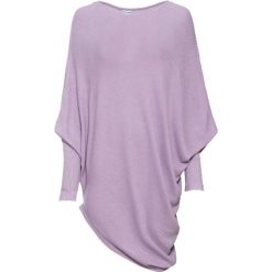 Sweter oversize z asymetrycznym dołem. Czarne swetry klasyczne damskie bonprix, z asymetrycznym kołnierzem. Za 119.99 zł.