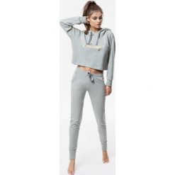 Cardio Bunny - Spodnie Pretty. Zielone spodnie dresowe damskie Cardio Bunny, z bawełny. Za 199.90 zł.