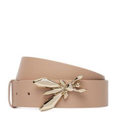 Pasek Damski Patrizia Pepe. Brązowe paski damskie Patrizia Pepe, bez wzorów. Za 419.99 zł.