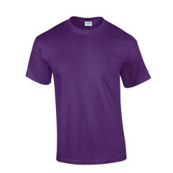 Ultra Bawełniana Koszulka Unisex Dla Dorosłych. Fioletowe bluzki damskie GILDAN, xl, bez wzorów, z bawełny, sportowe, bez kołnierzyka, bez ramiączek. Za 46.99 zł.