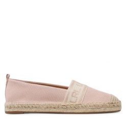 Espadryle LAUREN RALPH LAUREN. Czerwone espadryle damskie Lauren Ralph Lauren, bez wzorów, bez obcasa. Za 449.99 zł.