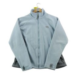 Second life - Bluza polarowa damska TKA 200 niebieska - Stan dobry. Niebieskie bluzy damskie The North Face, l, bez wzorów, z dresówki, bez kaptura. Za 164.76 zł.