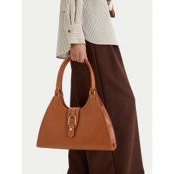 Torebka Beverly Hills Polo Club. Brązowe torebki klasyczne damskie Beverly Hills Polo Club, bez dodatków. Za 249.99 zł.