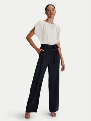 Swing Kombinezon 3AH00900 Czarny Regular Fit. Czarne sukienki damskie Swing, bez wzorów, z syntetyku, bez ramiączek. Za 1,019.00 zł.
