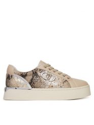 Liu Jo Sneakersy Pretty 06 BA5021 EX300 Beżowy. Brązowe obuwie sportowe damskie Liu Jo, ze skóry, bez zapięcia. Za 419.99 zł.