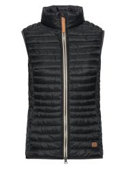 Camel Active Kamizelka pikowana w kolorze czarnym rozmiar: 34. Czarne kamizelki damskie Camel Active, bez wzorów, bez kaptura. Za 173.99 zł.