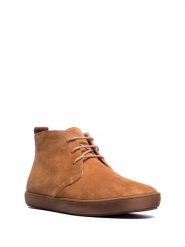 Comfortfusse Skórzane trzewiki w kolorze brązowym rozmiar: 37. Brązowe botki damskie Comfortfüße, ze skóry, z okrągłym noskiem, bez obcasa, bez zapięcia. Za 304.99 zł.