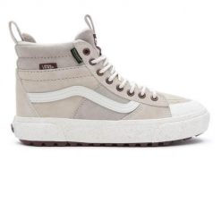 Buty do chodzenia damskie Vans Ua Sk8-hi Mte 2. Szare obuwie sportowe damskie Vans, z materiału, za kostkę, bez zapięcia, trekkingowe. Za 785.00 zł.