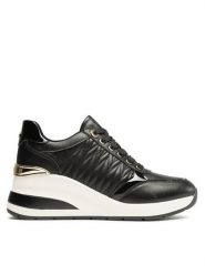 Aldo Sneakersy Gradskiy 13661559 Czarny. Czarne obuwie sportowe damskie ALDO, ze skóry, bez zapięcia. Za 219.99 zł.