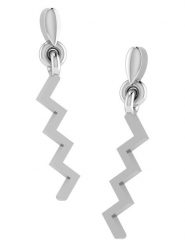 Diamant Vendôme Złote kolczyki-wkrętki rozmiar: onesize. Szare kolczyki damskie Diamant Vendöme, złote. Za 1,174.99 zł.