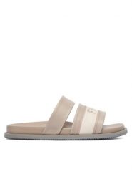 Furla Klapki Tide YL11TID BX0070 PT 4968S Beżowy. Brązowe klapki damskie Furla, bez wzorów, ze skóry, bez obcasa, bez zapięcia. Za 989.99 zł.