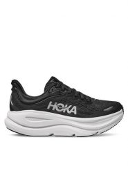 Hoka Buty do biegania Bondi 9 Wide 1162014 Czarny. Czarne obuwie sportowe damskie HOKA, z materiału, bez zapięcia, do biegania. Za 699.99 zł.