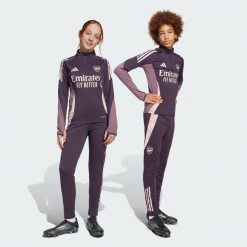 Spodnie Arsenal Tiro 24 Training. Czarne spodnie dresowe damskie Adidas, bez wzorów, z materiału. Za 279.00 zł.