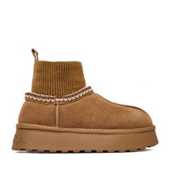 Śniegowce Badura. Brązowe śniegowce damskie Badura. Za 279.99 zł.