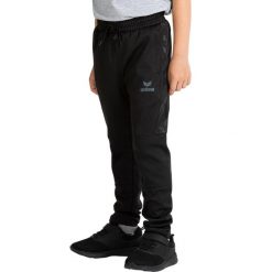 Spodnie treningowe juniorskie Erima Training Pants. Czarne spodnie dresowe damskie Erima, bez wzorów. W wyprzedaży za 110.00 zł.