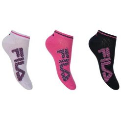 Skarpetki Fila 3-pak W Sneaker Flower 35-38. Białe skarpetki damskie Fila, bez wzorów, z materiału. Za 142.99 zł.